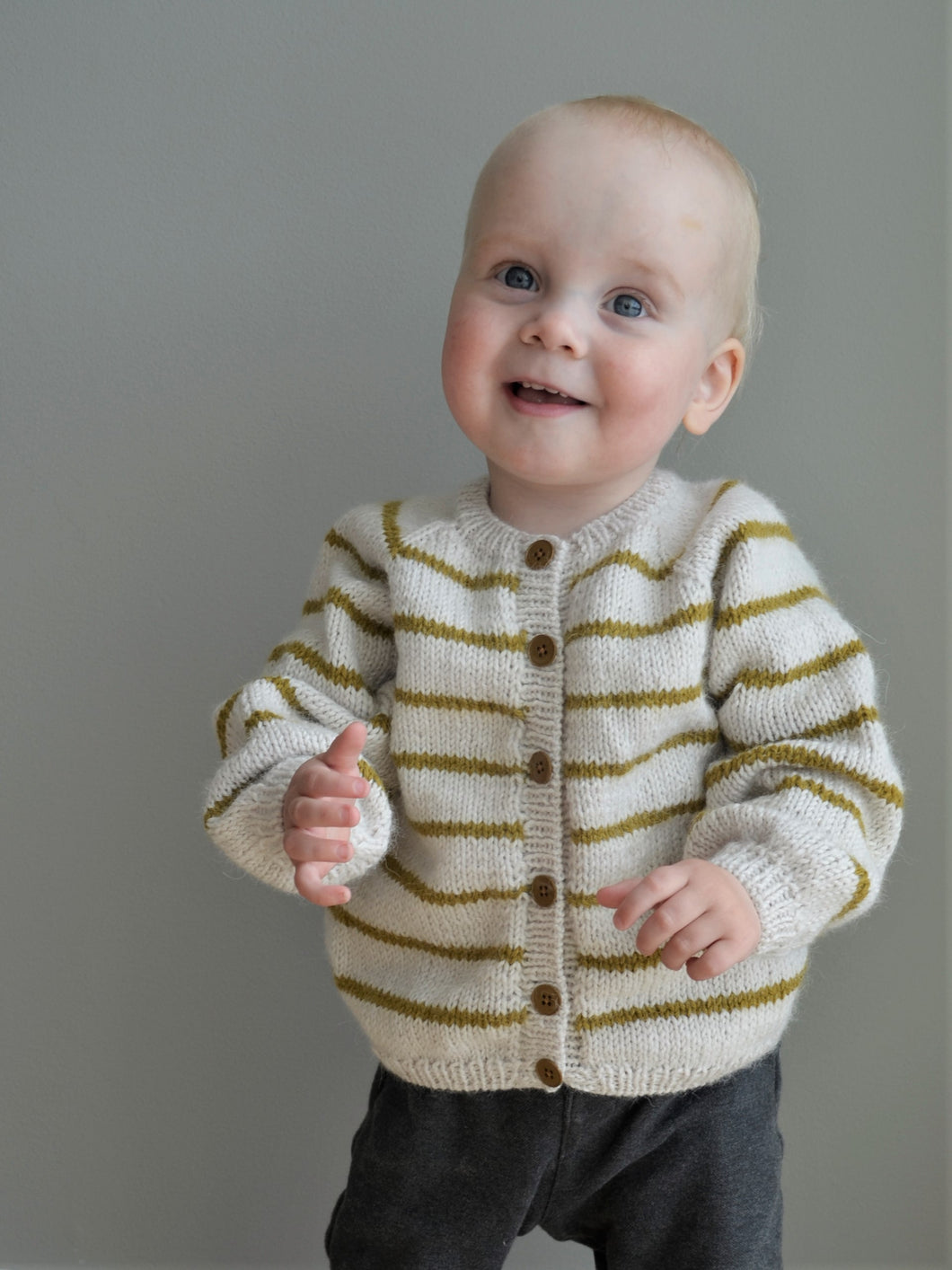 Theos stripejakke