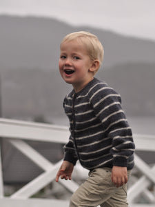 Theos stripejakke, junior