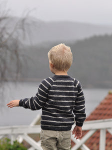 Theos stripejakke, junior